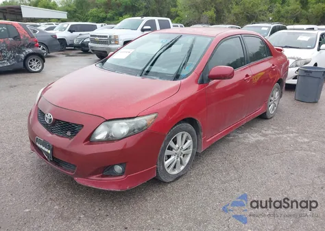 2010 Toyota Corolla S из США, поврежденный, VIN 1NXBU4EE0AZ276581
